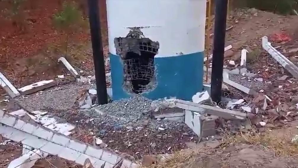 Adutora de Pedra Branca é vandalizada e destruída um dia antes da inauguração