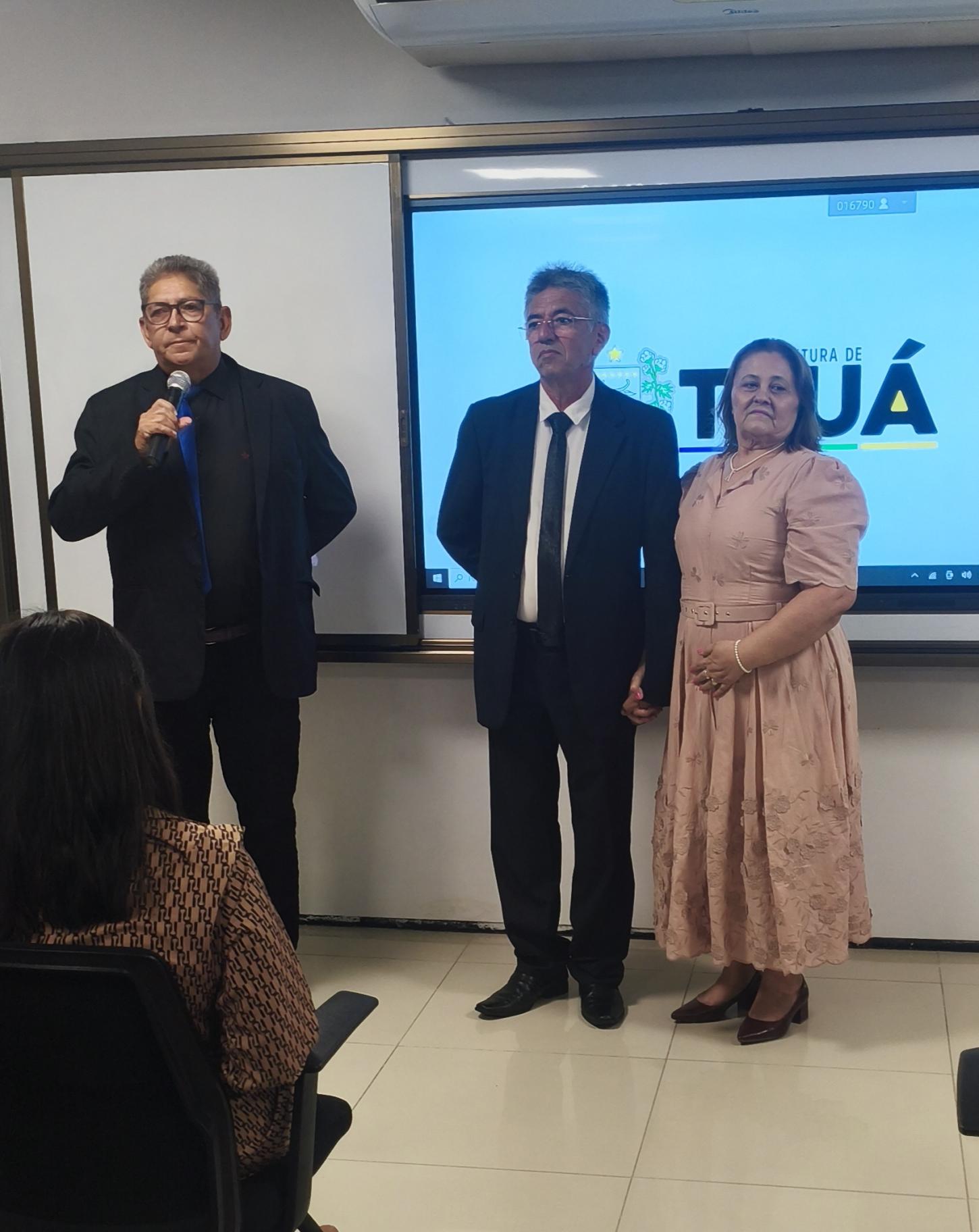 Vereador e presidente da câmara municipal de Tauá assume interinamente a prefeitura.