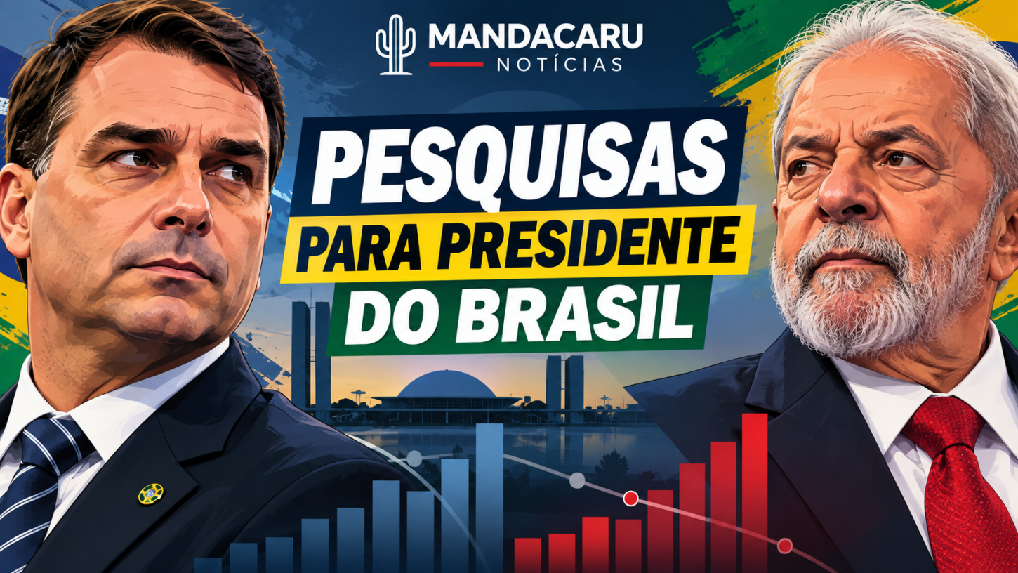 Lula e Flávio Bolsonaro chegam à reta final com disputa apertada e diferenças marcantes entre as regiões