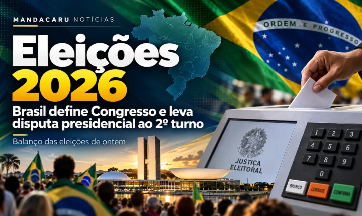 Flávio Bolsonaro lidera primeiro turno, Lula vai ao segundo turno e Brasil define novo Congresso